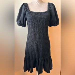 J.Crew Stretch Ruffle Dress